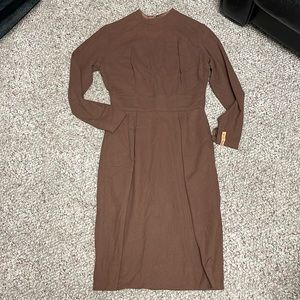 Vintage 50s wool dress